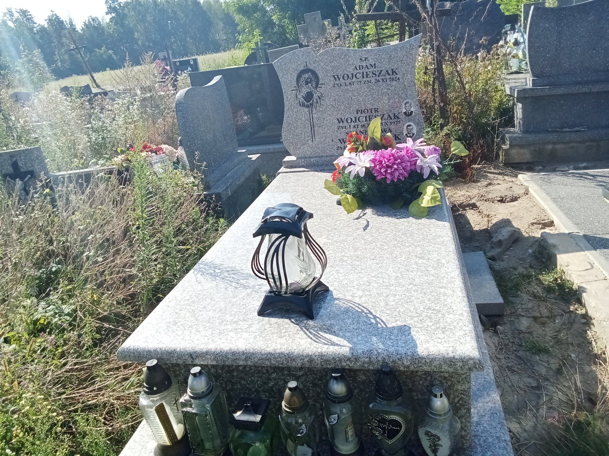 Grób Adam Wojcieszak