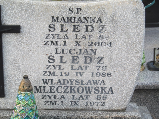 Lucjan Śledź Wolanów - Grobonet - Wyszukiwarka osób pochowanych